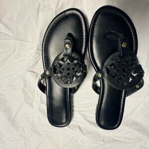 Black Cutout Sandals